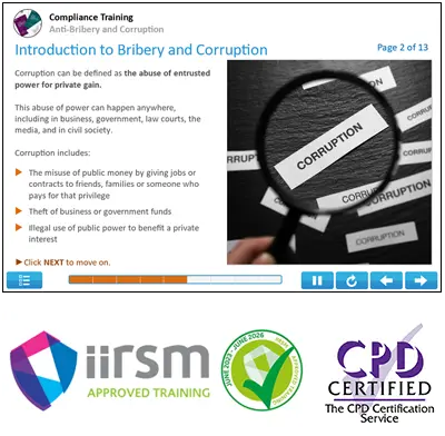 Anti-Bribery and Corruption Course
