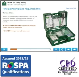 First Aid In The Workplace Course Online