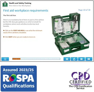 First Aid In The Workplace Course Online