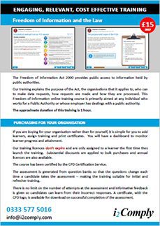 Freedom Of Infomation