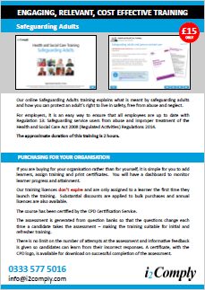 Safeguarding Adults (Level 2) Online Training Course