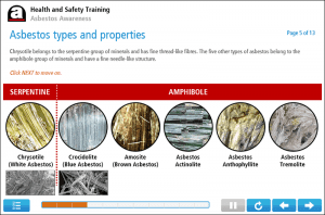 Asbestos Awareness Online Training Screenshot 1 Asbestos Awareness Online Training Screenshot 1
