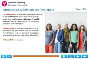 Menopause Awareness Example 1 Menopause Awareness Example 1